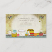 Bio Gesichtszüge Terminkarte (Rückseite)