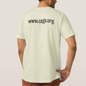 Bio Gewehr-Baum Bild-T-Shirt T-Shirt (Rückseite)