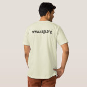 Bio Gewehr-Baum Bild-T-Shirt T-Shirt (Schwarz voll)