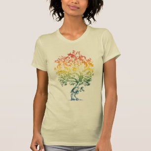 Bio Gewehr-Baum Bild-T-Shirt T-Shirt