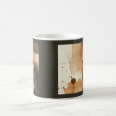 Bio Gradienten in Beige und Braun Kaffeetasse (Mittel)