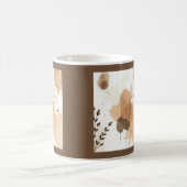 Bio Gradienten in Beige und Braun Kaffeetasse (Mittel)