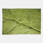 Bio Green Rhubarb Leaf Geschirrtuch (Horizontal)