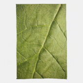 Bio Green Rhubarb Leaf Geschirrtuch (Vertikal)
