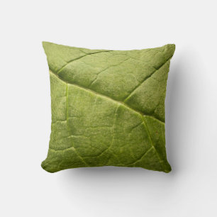 Bio Green Rhubarb Leaf Kissen