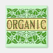 Bio Green Slogan Magnet (Vorne)