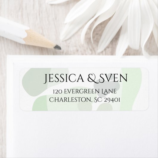 Bio Greenery Geometric Abstrakt Wedding (Insitu)