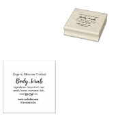 Bio grüne Karosserie-Butterschmalz Gummistempel (Stempel)