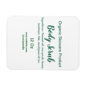 Bio grüne Karosserie-Butterschmalz Magnet (Horizontal)