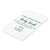 Bio grüne Karosserie-Butterschmalz Magnet (Linke Seite)