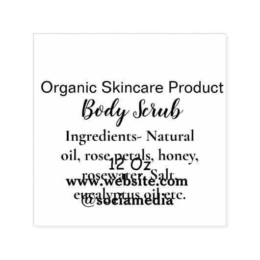 Bio grüne Karosserie-Butterschmalz Permastempel (Design)