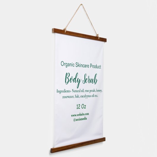 Bio grüne Karosserie-Butterschmalz Wandteppich Mit Holzrahmen (Gewinkelt)