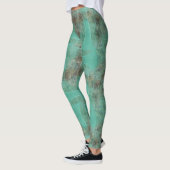 Bio grüne Roboter-Leggings, die Psydefexte ausführ Leggings (Links)