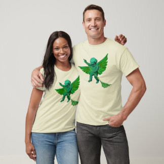 Bio Grüner Engel-T - Shirt