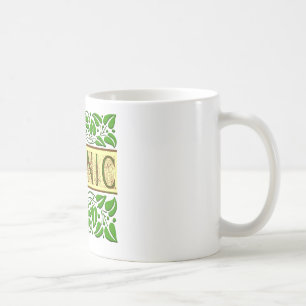 Bio grünes Motto Kaffeetasse