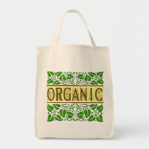 Bio grünes Slogan Tote Bag