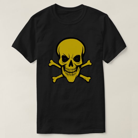 Bio Hazard Grinning Skull T - Shirt (Design vorne)