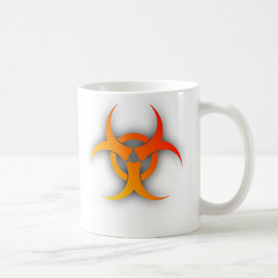 Bio Hazard Lustiger Becher Humor Kaffeetasse