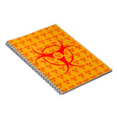 Bio-Hazard Notebook-Biogefährdung Sketch Pad Journ Notizblock (Rechte Seite)