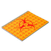 Bio-Hazard Notebook-Biogefährdung Sketch Pad Journ Notizblock (Linke Seite)