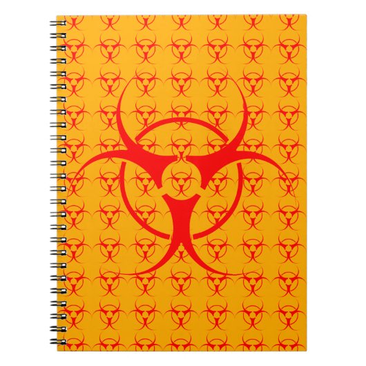 Bio-Hazard Notebook-Biogefährdung Sketch Pad Journ Notizblock (Vorderseite)