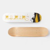 Bio Hazard Vorsicht Tape Alte Schule Skateboard (Horizontal)