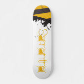 Bio Hazard Vorsicht Tape Comp Skateboard (Vorne)