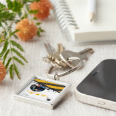 Bio Hazard Vorsicht Tape Crime Scene Schlüsselkett Schlüsselanhänger (Seite)