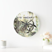 Bio Hazard Wall Clock Große Wanduhr (Zuhause)