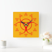 Bio-Hazard-Warnschild-Dekor der Uhr (Zuhause)