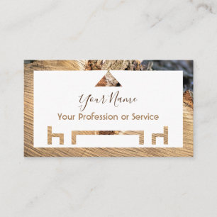 Bio Holz für Innenarchitektur und Möbel! Visitenkarte