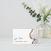 Bio Holzdesign und Möbel! Visitenkarte (Stehend Vorderseite)