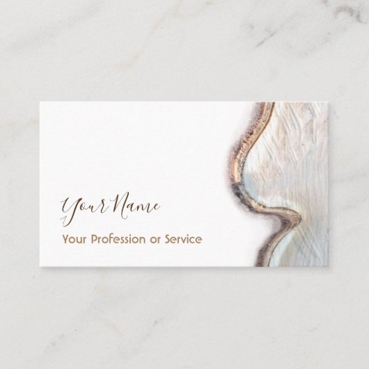 Bio Holzdesign und Möbel! Visitenkarte (Vorderseite)