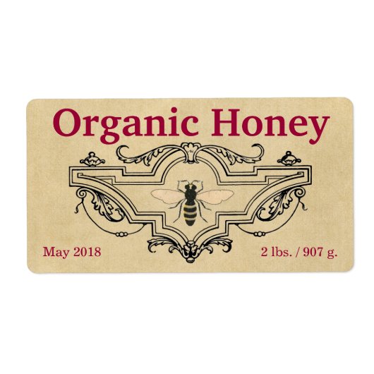 Bio Honey Bee Cartouche (Vorne)