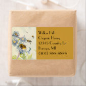 Bio Honey Bees Morning Glory Blume Labels (Insitu)