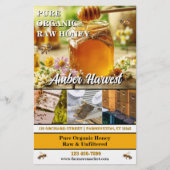 Bio Honigfarm Flyer (Vorne)