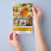 Bio Honigfarm Flyer (Handgriff)