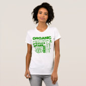 Bio in Shirt mit vielen Sprachen (Vorne ganz)