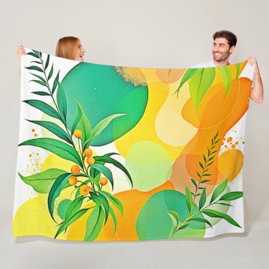 Bio Joy Flow Fleecedecke (Beispiel)