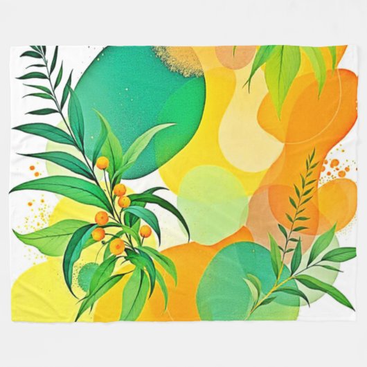 Bio Joy Flow Fleecedecke (Vorderseite (Horizontal))