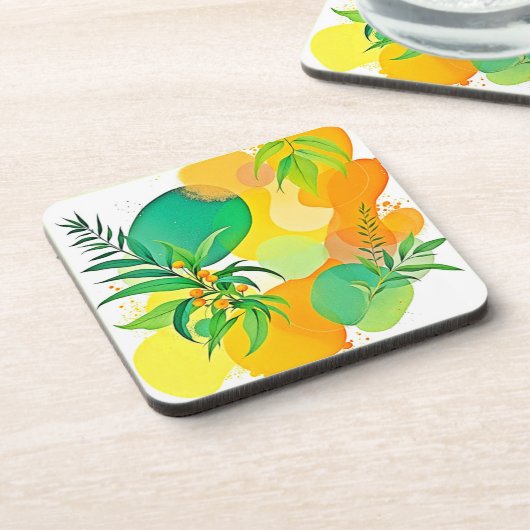 Bio Joy Flow Getränkeuntersetzer (Linke Seite)