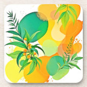 Bio Joy Flow Getränkeuntersetzer (Vorderseite)