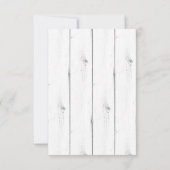 Bio Karotte | UAWG Aquarell RSVP Karte (Rückseite)