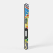 Bio-Karton / gelb iPhone 16 Hülle (Rechte Seite)