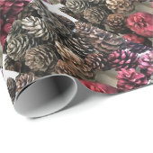 Bio Kiefernholz Geschenkpapier (Rolleneckpunkt)