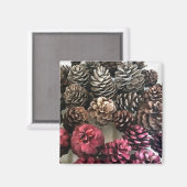 Bio Kiefernholz Magnet (Vorderseite/Rückseite)