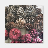 Bio Kiefernholz Magnet (Vorne)