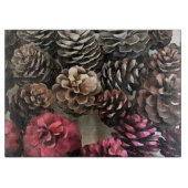 Bio Kiefernholz Schneidebrett (Vorderseite)