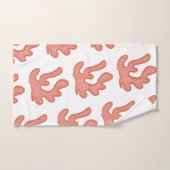 Bio Korallenriff Botanischer Blumenstrand Art Badhandtuch Set (Handtuch)