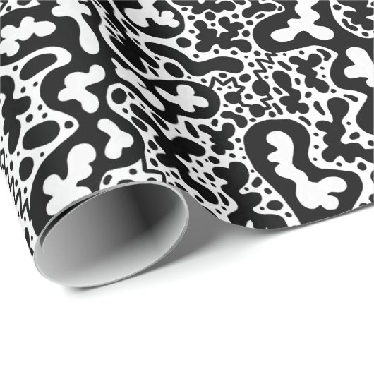 Bio Kunstpapier Geschenkpapier (Rolleneckpunkt)